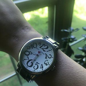 Betsey Johnson Silver Watch